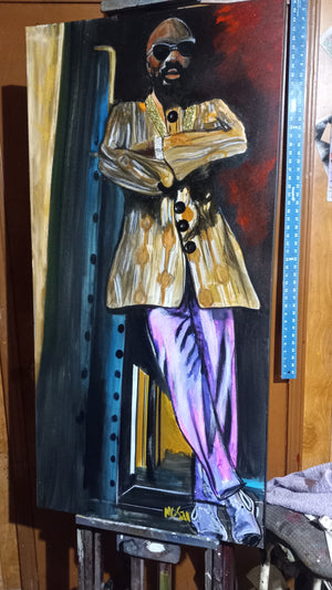 Issac Haynes black moses